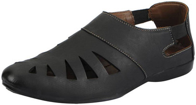 

FAUSTO Men Black Sandals