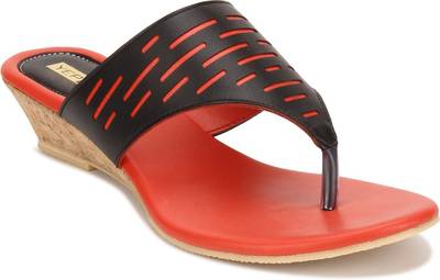 Yepme Women Blue &amp; Red Heels