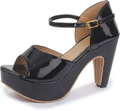 Hanna Women Black Heels