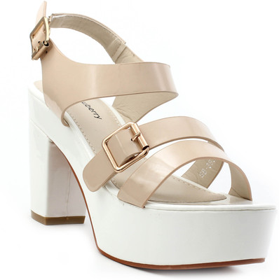 

Shuberry Women Beige Heels