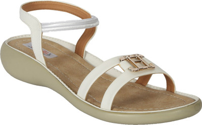

Zachho Women White Flats