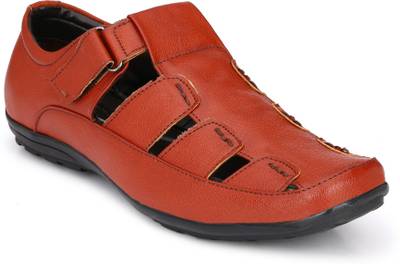 HNT Men Tan Sandals