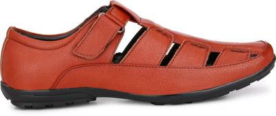 HNT Men Tan Sandals