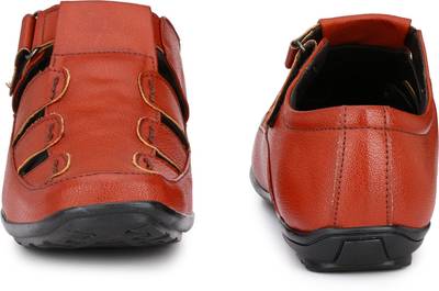 HNT Men Tan Sandals