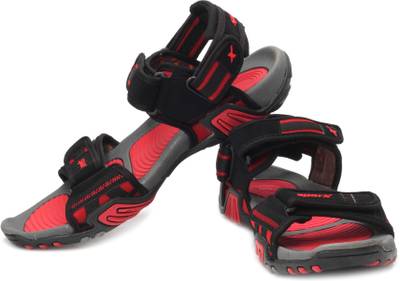 Sparx Men Black Sandals