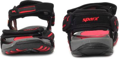 Sparx Men Black Sandals