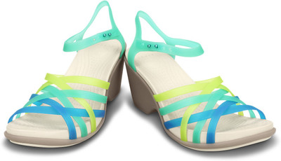 

Crocs Women Green Wedges