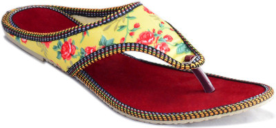 

Myra Women Yellow Flats
