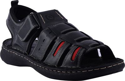 Amster Men Black Sandals