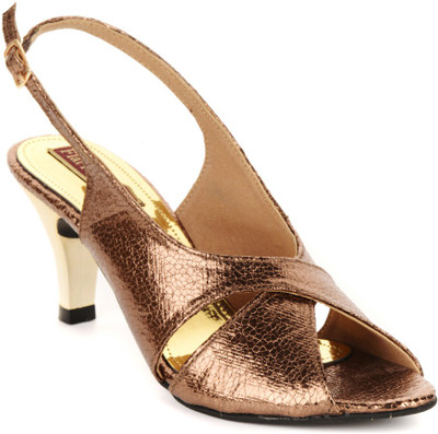 

Flat n Heels Women Brown Heels