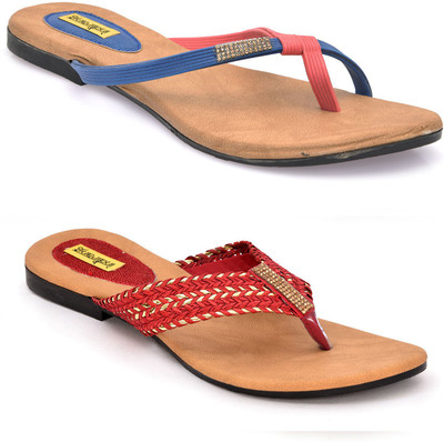 

Indirang Women Multicolor Flats
