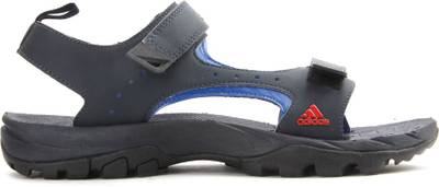 Adidas Men NTNAVY/EQTBLU/SCARLE Sports Sandals