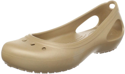 

Crocs Women Gold Flats