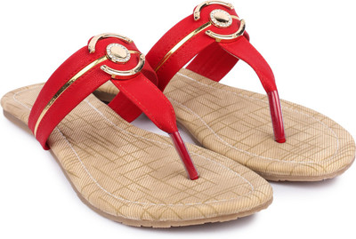 

Shezone Women Red Flats