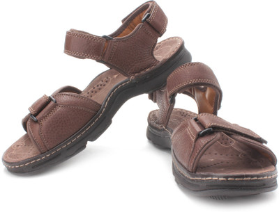 Clarks Men Dark Brown L Sports Sandals
