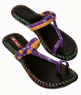 Indirang Women Purple Flats