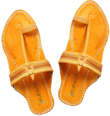 

eKolhapuri Women Tan Flats