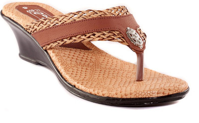 

Dolphin Miles Women Brown Wedges