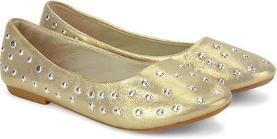 KITTENS Boys Peep Toes(Gold