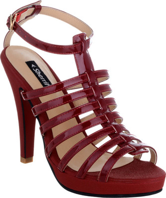 

Sherrif Shoes Women MAROON Heels