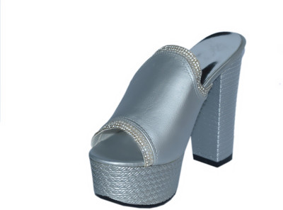 

Ladela Women Silver Heels