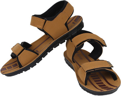 

World Wear Footwear Men Brown Sandals