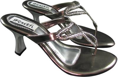 Faith Women Gun Metal Heels