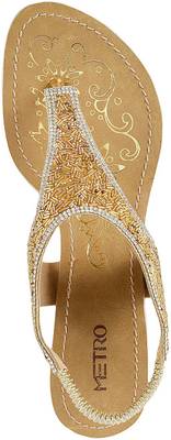 Metro Women 15,Gold Heels