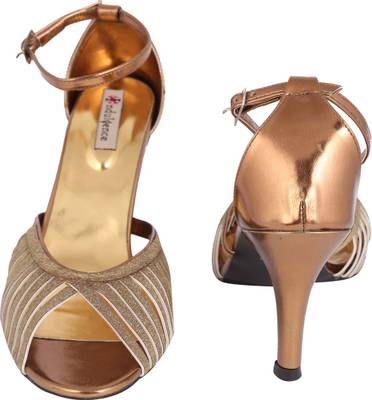 Indulgence Women Antiquegold Heels