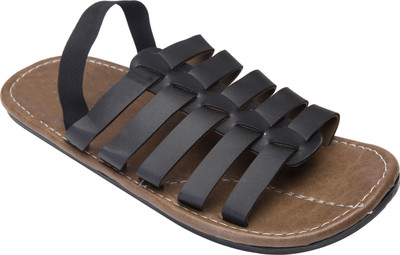 

Butchi Men Black Sandals