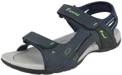 Fsports Men Black Green Sandals