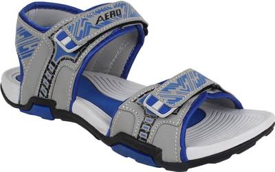 Aero Men BLK::BLU::GRY Sandals