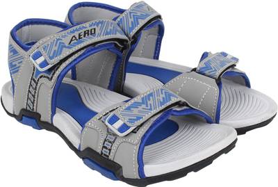 Aero Men BLK::BLU::GRY Sandals