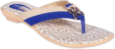 

Pipilika Women Blue & Camel Flats