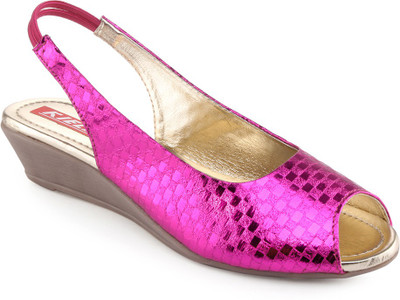 

Kielz Women Pink Wedges