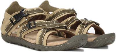 

Woodland Men Khaki Sandals