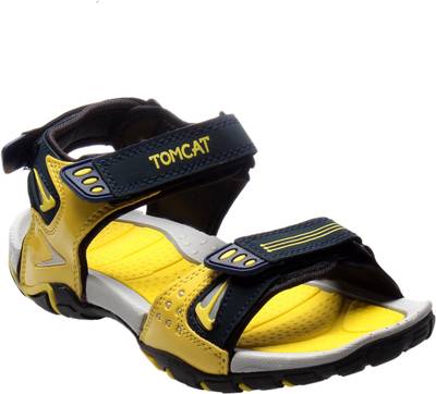 Tomcat Men Blue &amp; Yellow Sandals