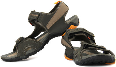 

Sparx Men Olive Yellow Sports Sandals