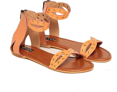 

TEN Women Tan Sandals