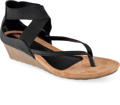 

Shuz Touch Women BLACK Wedges