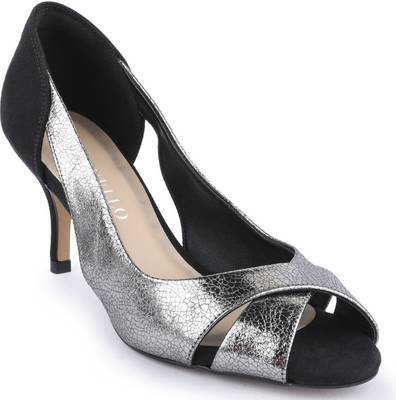 Cecconello Women Black/Pewter Heels