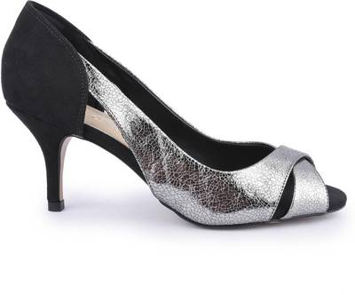 Cecconello Women Black/Pewter Heels