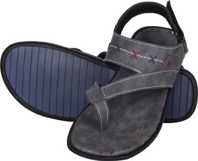 

Kraasa Men Grey Sandals