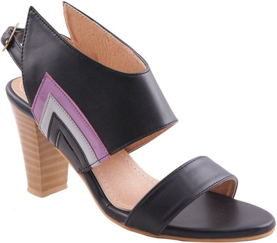 

Adorn Women Black Heels