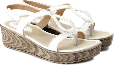 

Babylon Women White Wedges