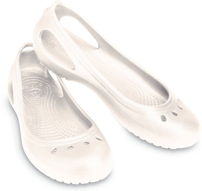 

Crocs Women Off white Flats
