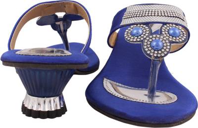 Sapyork Women Blue Heels