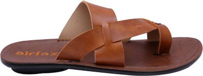 Airfax Men Tan Sandals