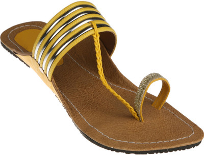 

Zachho Women Yellow Flats