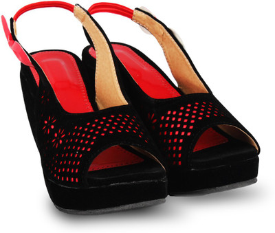 

Anand Archies Girls Wedges(Red